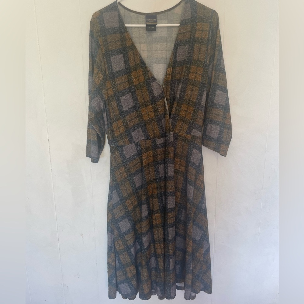 Torrid Outlander Mackenzie tartan plaid dress size 1
